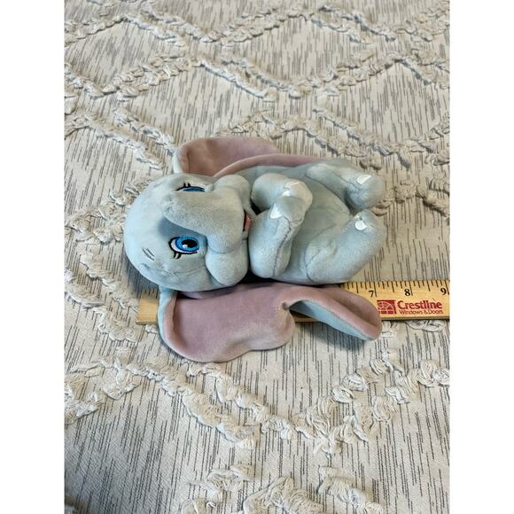 Ty Disney Sparkle Dumbo Bean Bag Plush Stuffed Animal - Picture 4 of 4